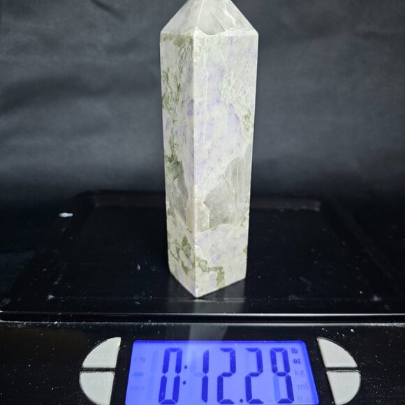 Green & Purple Jade Tower - Picture 10 of 10